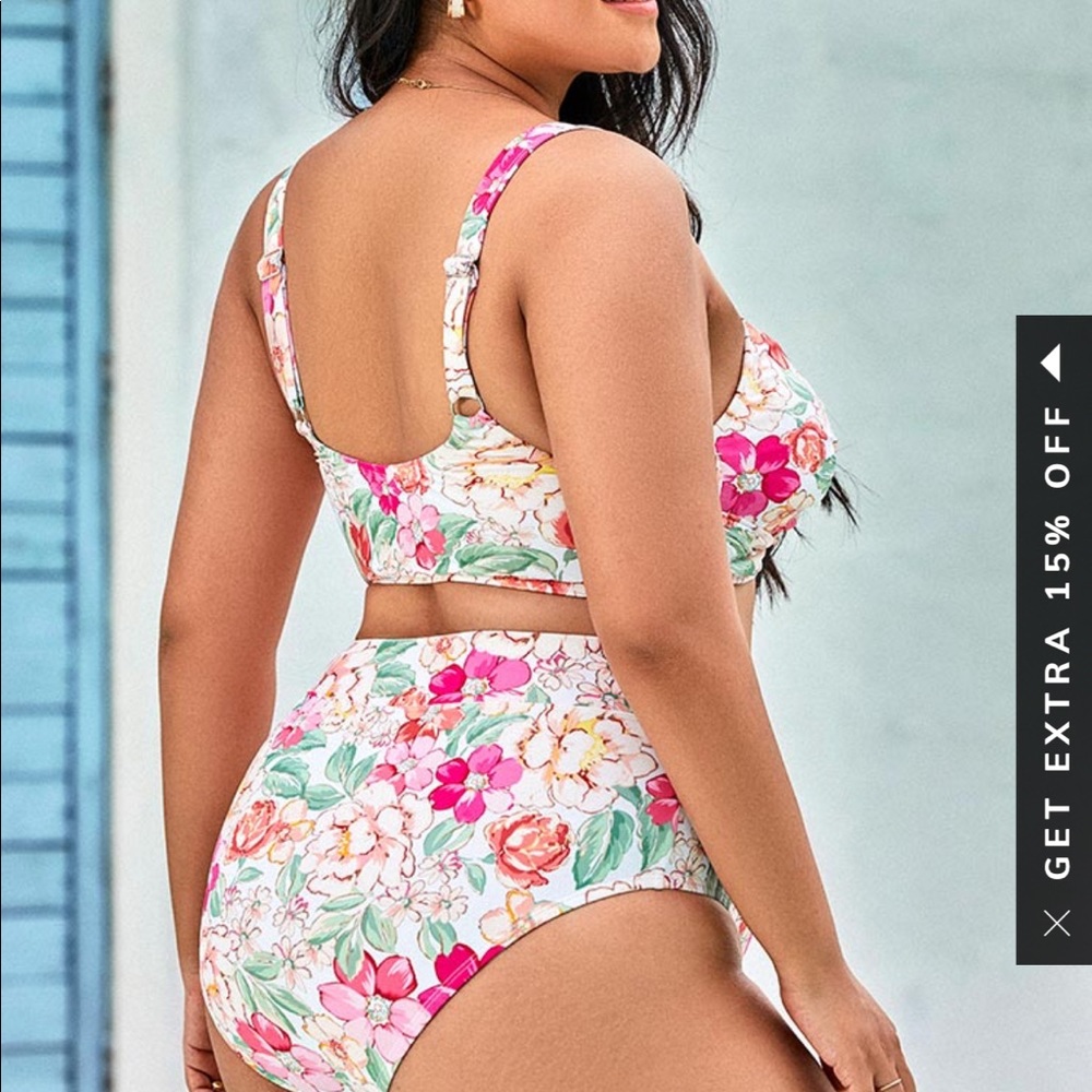 Cupshe bikini set (1X) new